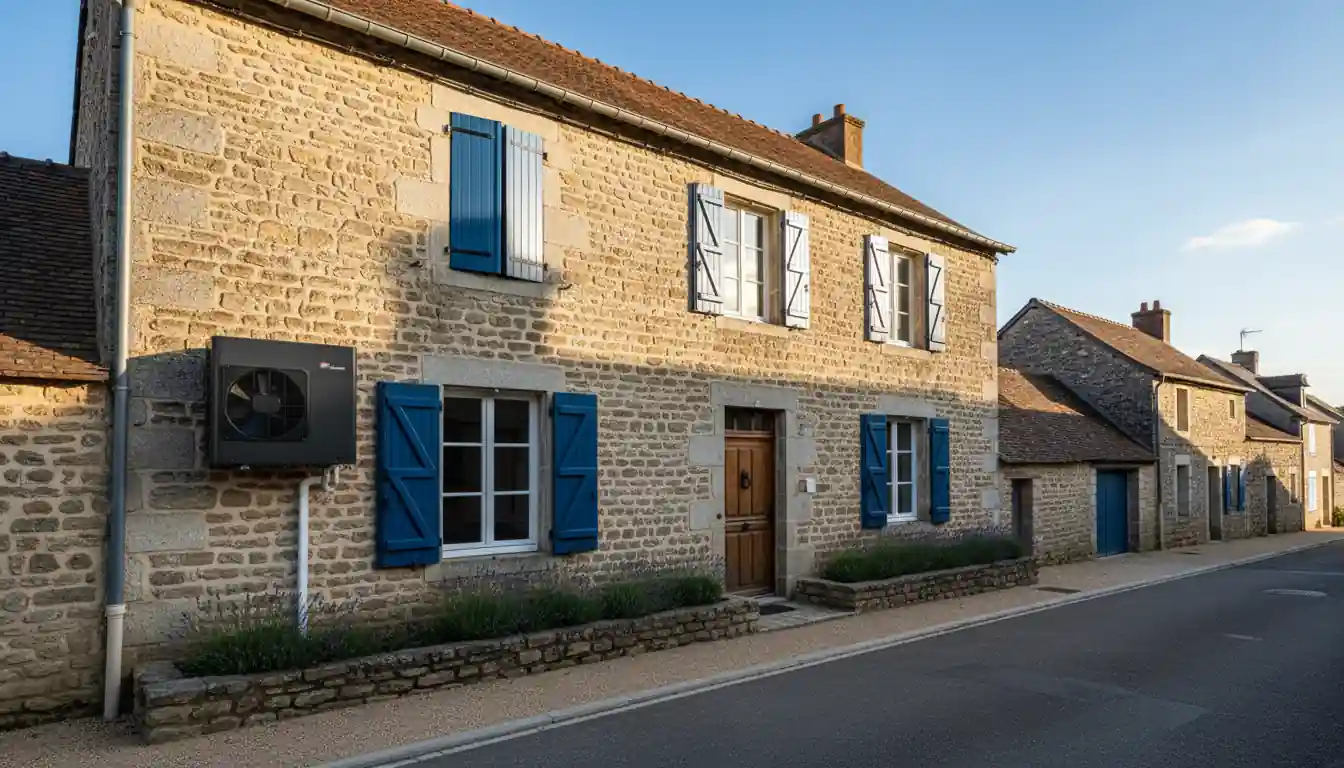 Installation pompe à chaleur à Ahun