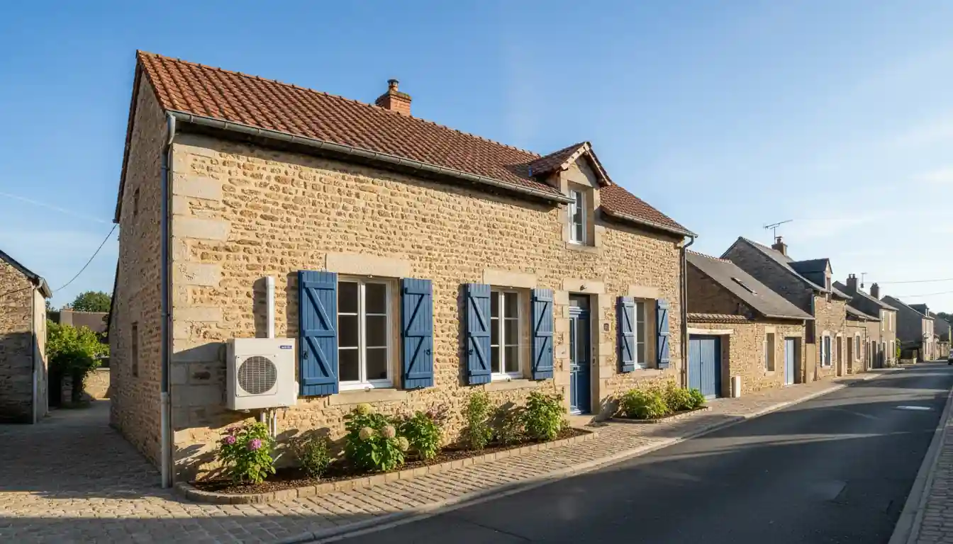 Installation pompe à chaleur à Auzances