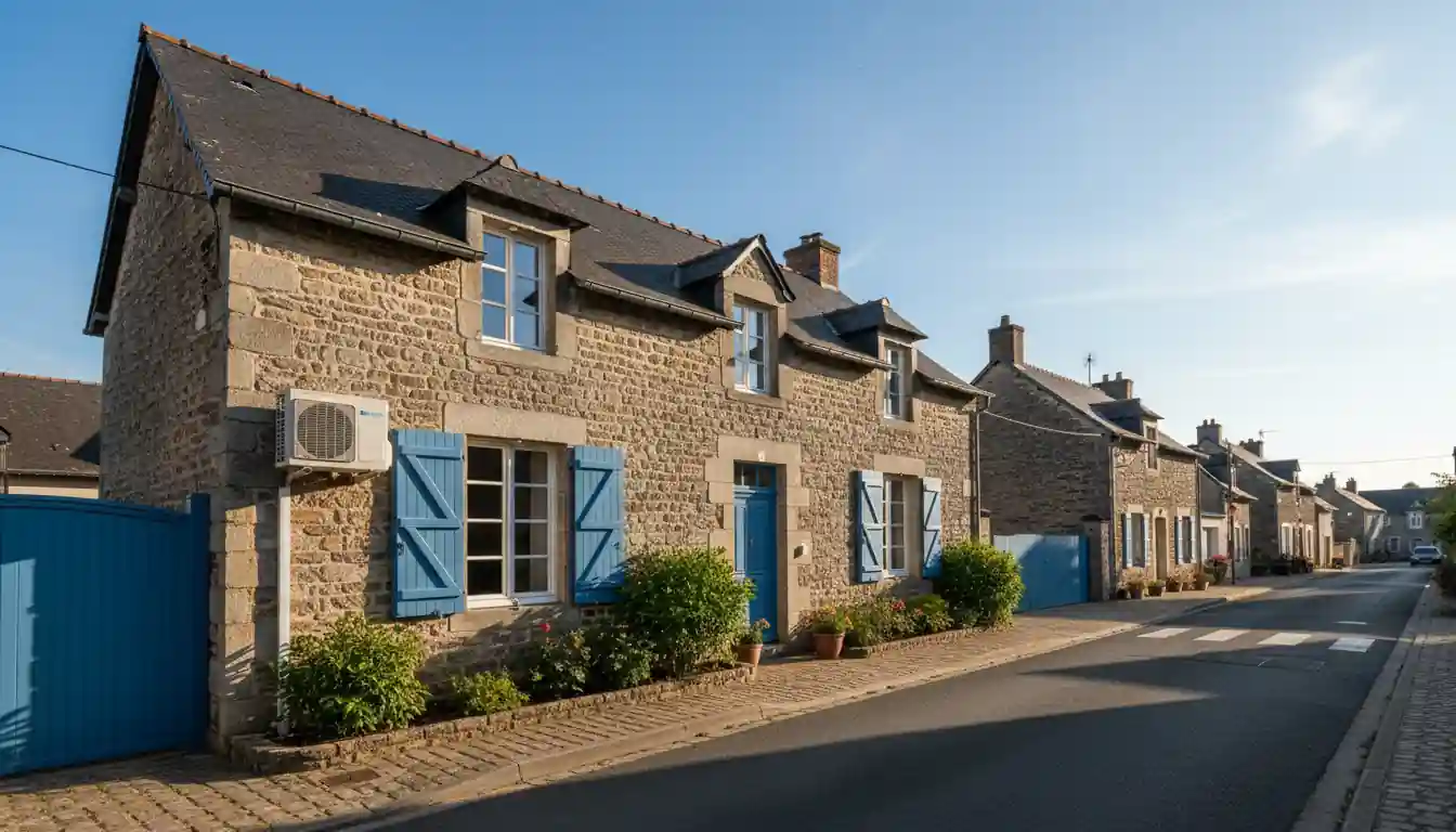 Installation pompe à chaleur à Bourganeuf