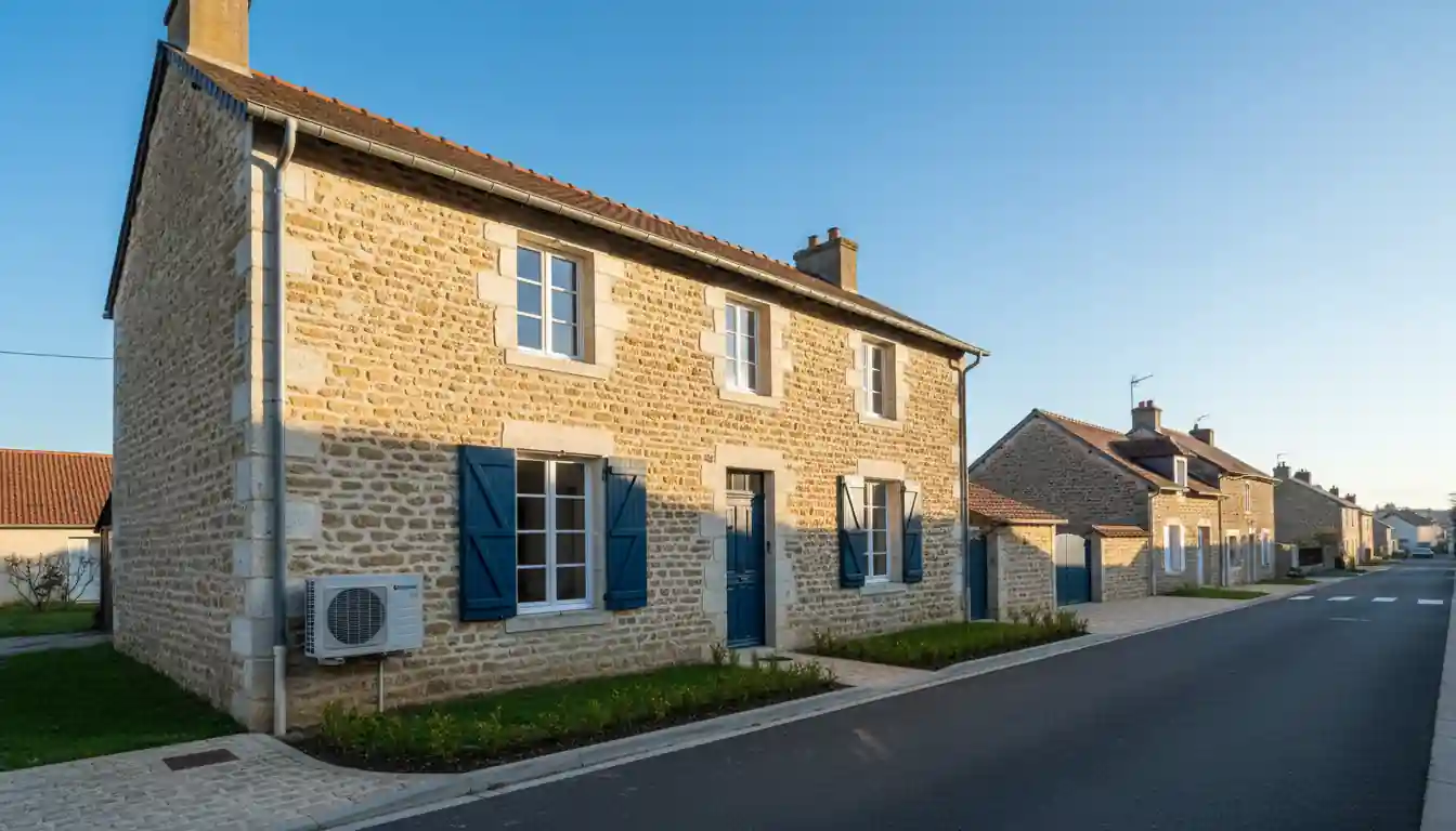 Installation pompe à chaleur à Jarnages