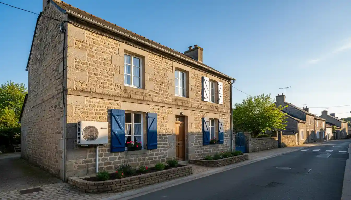 Installation pompe à chaleur à La Courtine