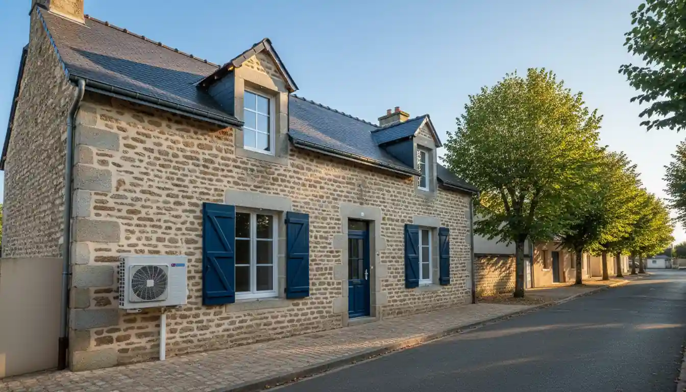 Installation pompe à chaleur à Saint-Fiel